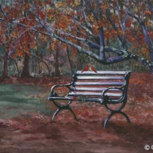 AUTUMN BENCH