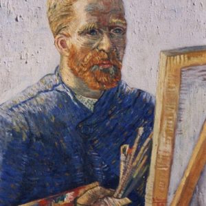 Vincent Van Gogh At The Easel